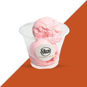 آيس كريم فراولة